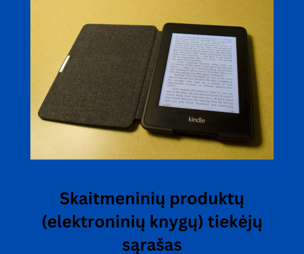 SKAITMENINIŲ PRODUKTŲ TIEKĖJŲ SĄRAŠAS