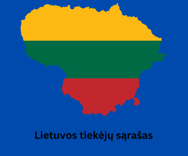LIETUVOS TIEKĖJŲ SĄRAŠAS