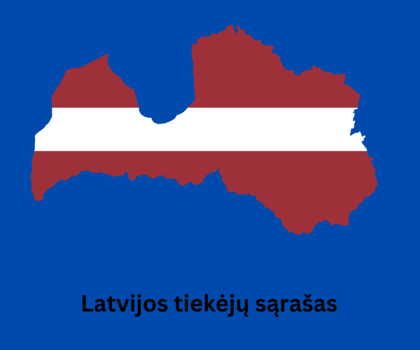 LATVIJOS TIEKĖJŲ SĄRAŠAS